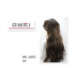 Περούκα με Μακρύ (καστανό) Μαλλί  PL12521-5#
