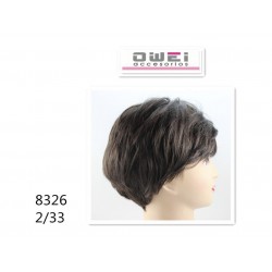 Περούκα με Κοντό (καστανό) Μαλλί  PL12522-233